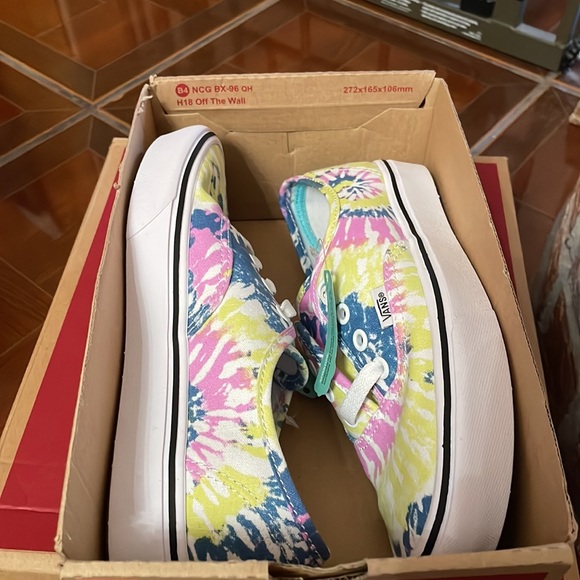 Vans comfy Cush Authentic tie dye Orchid true white - Picture 9 of 10